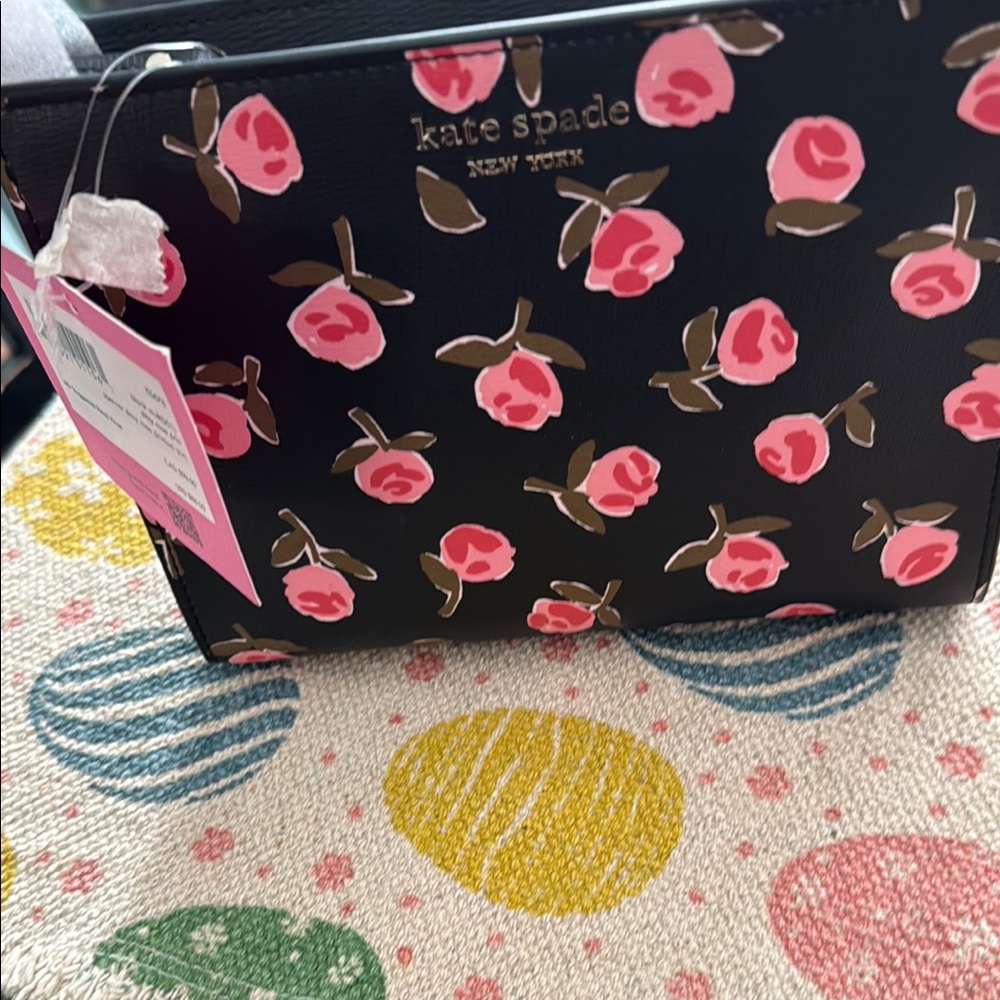 Kate Spade Black Floral Women's Bag